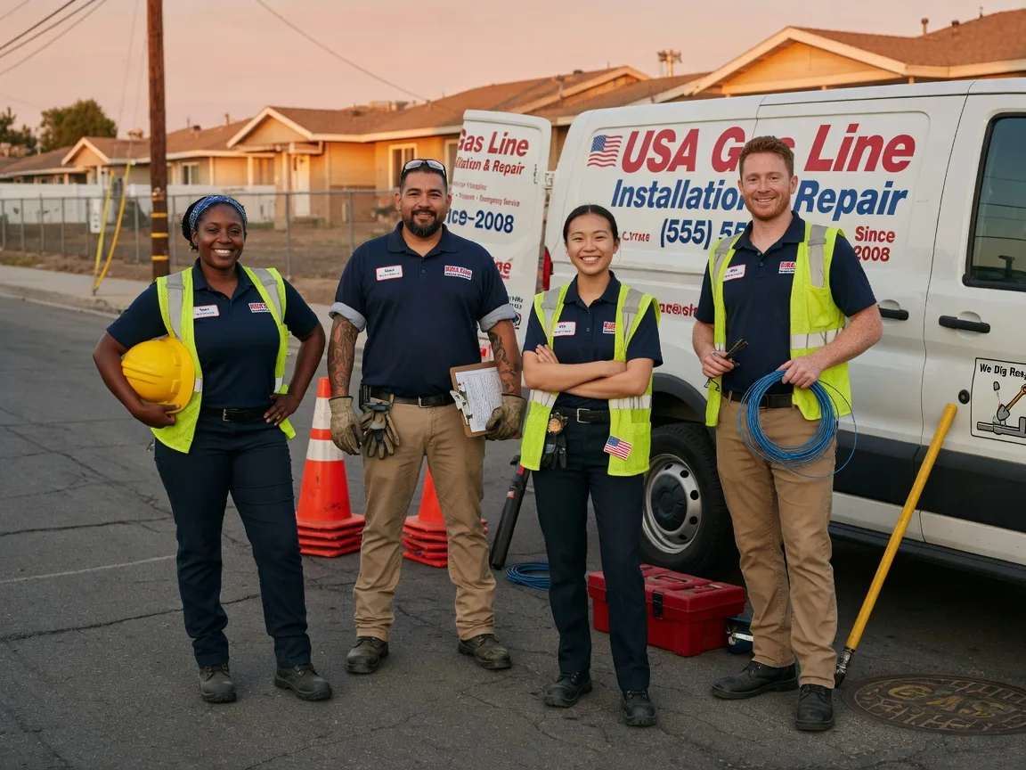 Gas Line Installation company in Middlebrook, VA